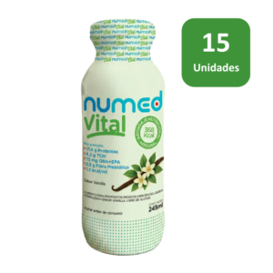Numed VITAL. Sabor Vainilla. Pack 15 Unid